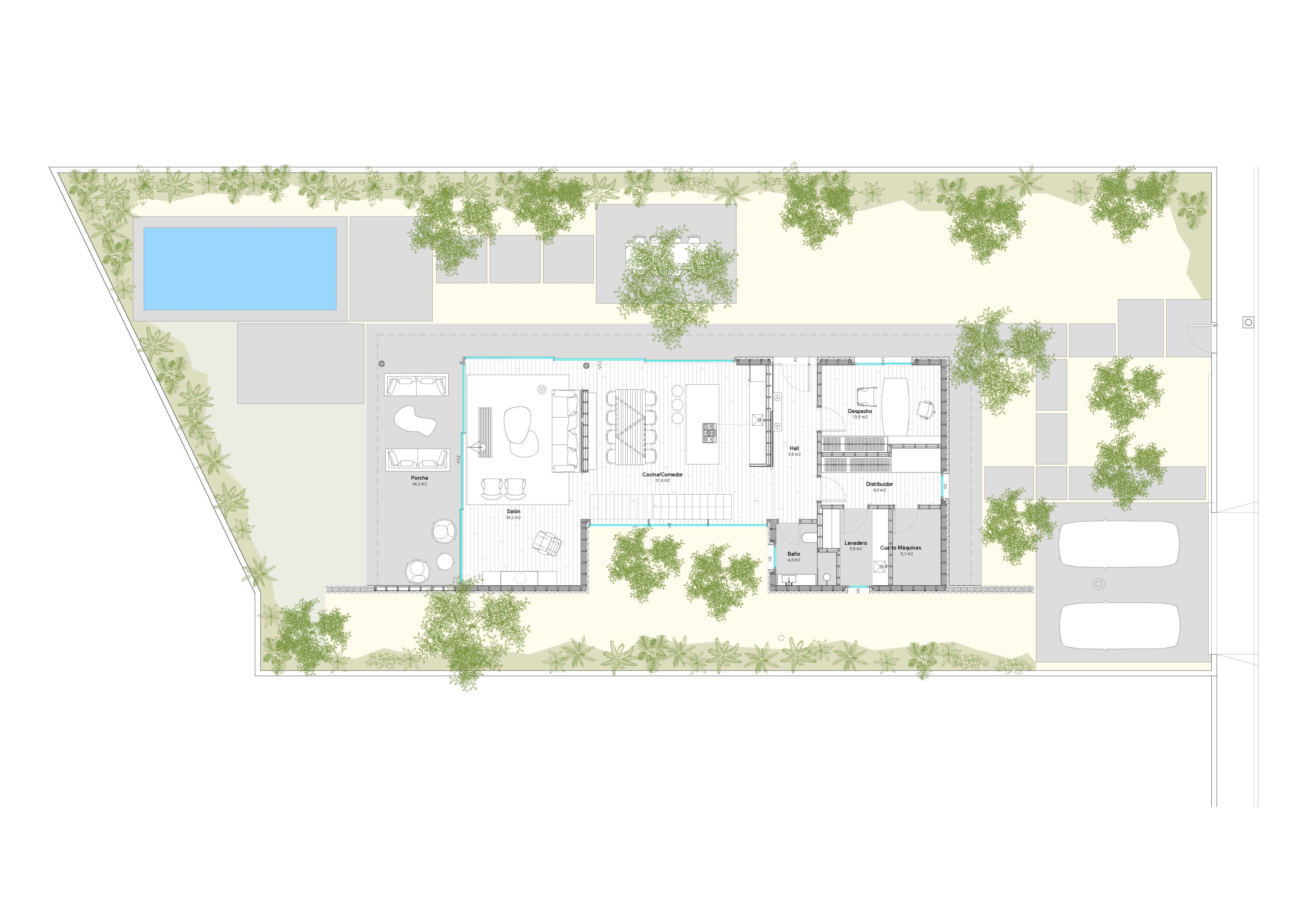 Andres Peña Sanchez丨别墅丨Vivienda entre encinas-35