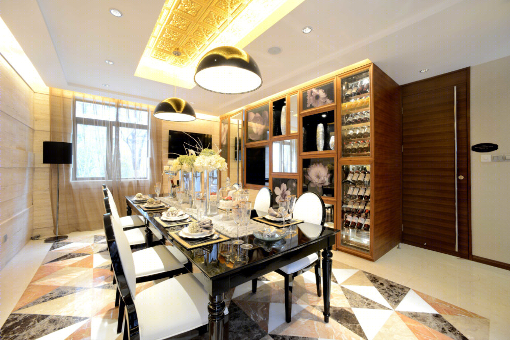 上海路劲地产翡丽湾大都会风格样板间-10