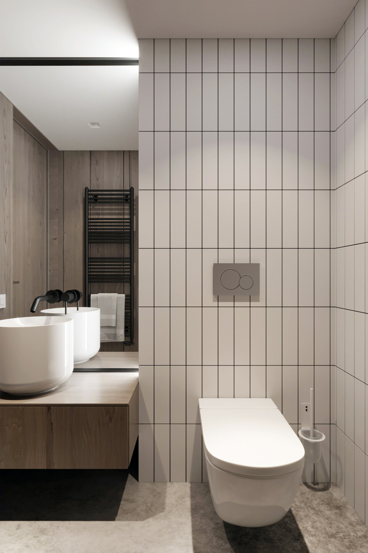 高级色系搭配打造优雅干练空间-13