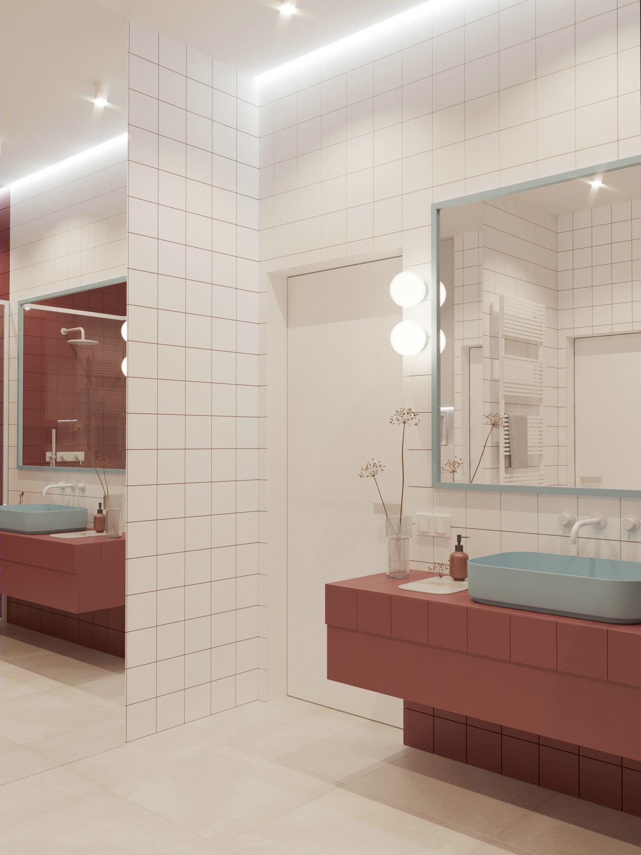 62㎡清新浅色系小公寓设计-13