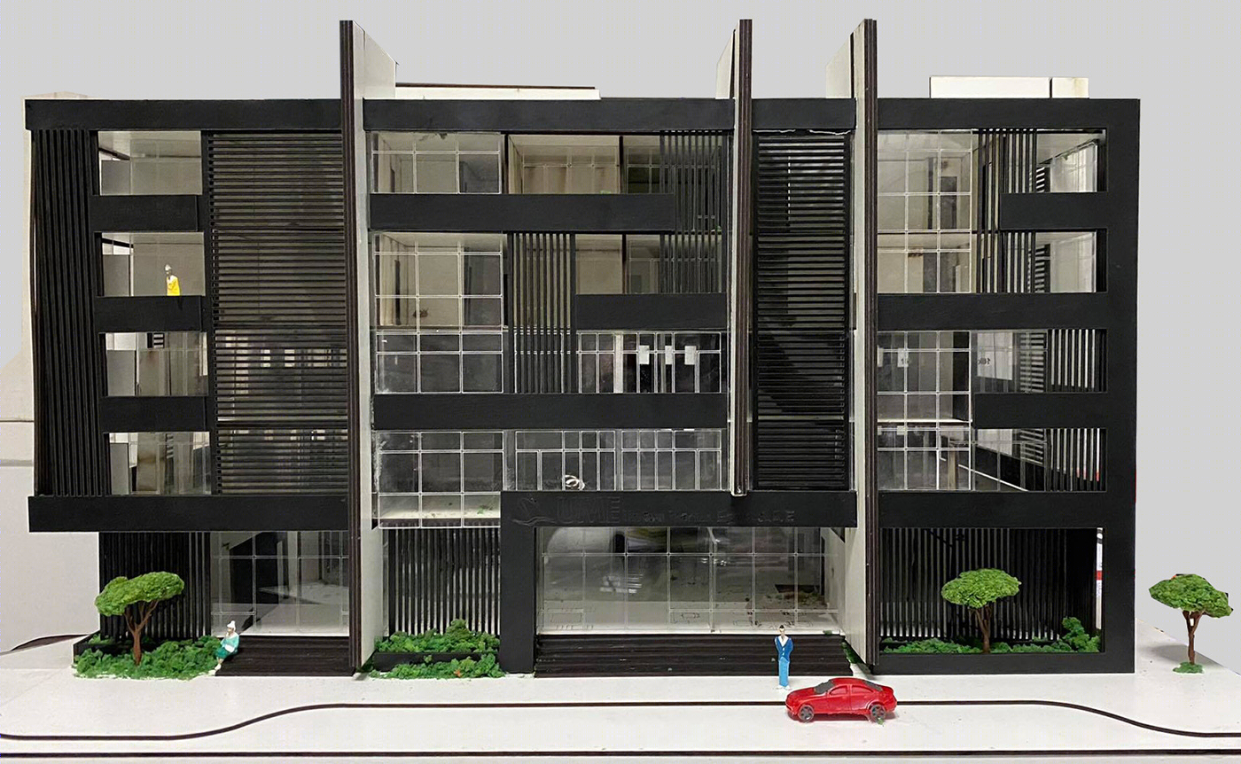 Anastasiya Gushchina丨办公建筑丨Physical Model (Office Building)-3