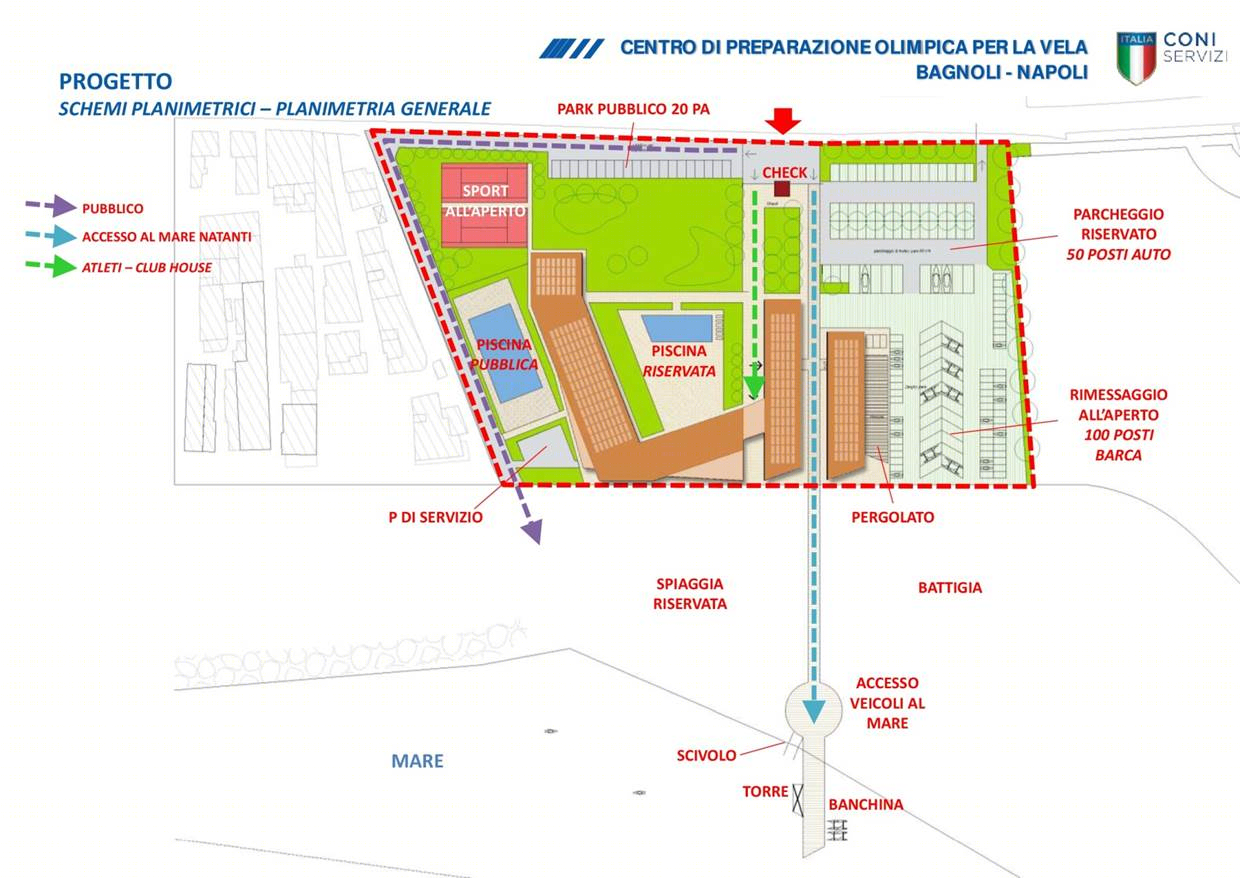 Metaprogetto del Nuovo Centro di Preparazione Olimpica per gli sport del mare-8