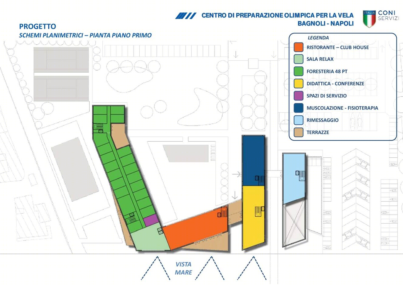 Metaprogetto del Nuovo Centro di Preparazione Olimpica per gli sport del mare-10