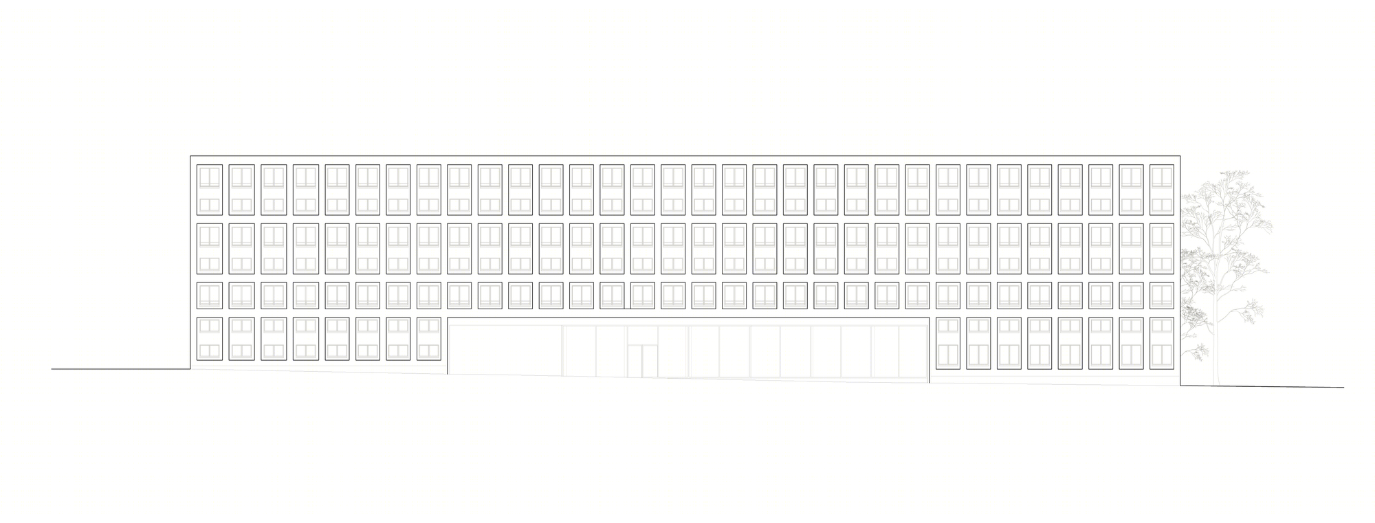 法国巴黎 Saclay 学生公寓——建筑与景观的和谐统一-44