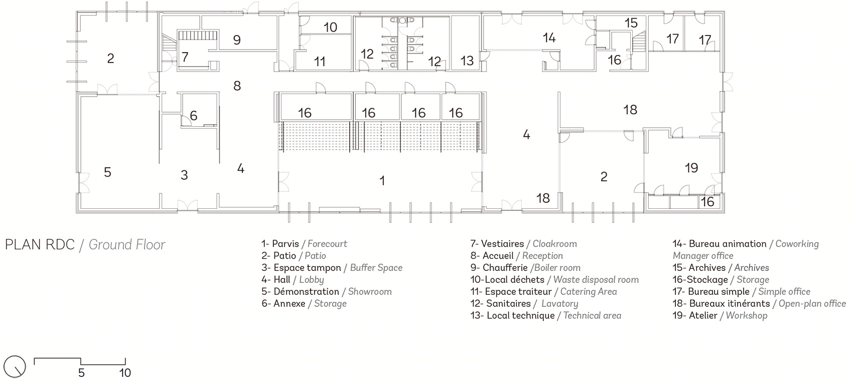 法国圣洛 Agglo 21 科技园区丨RANDJA _ Farid Azib Architects-98