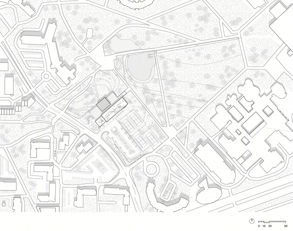 法国塞尔吉大学食堂改建丨I+A Laboratoire des structures-62
