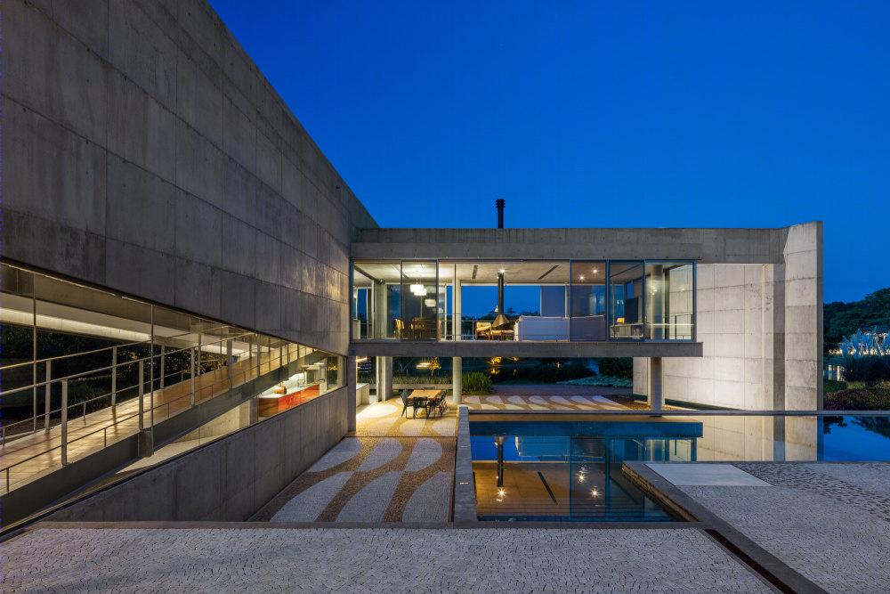 巴西 Itu 之家 | 混凝土与景观的完美融合-49