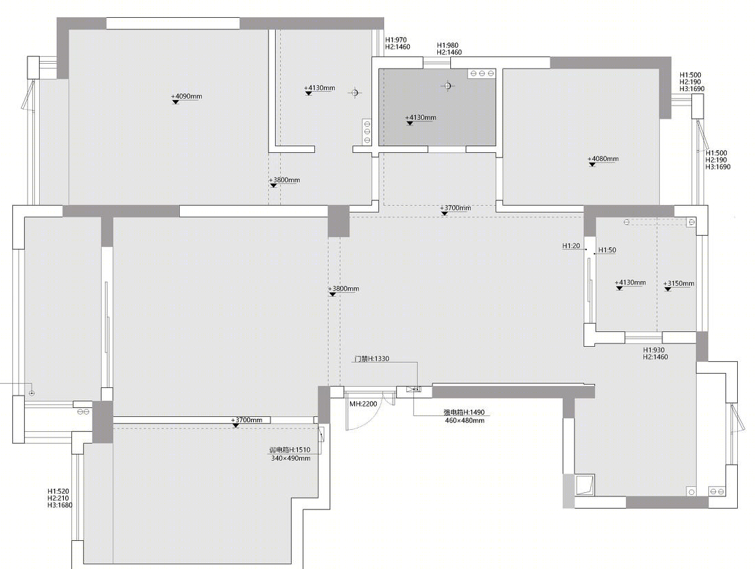 4·2m 层高 LOFT 公寓设计丨TK 设计-41