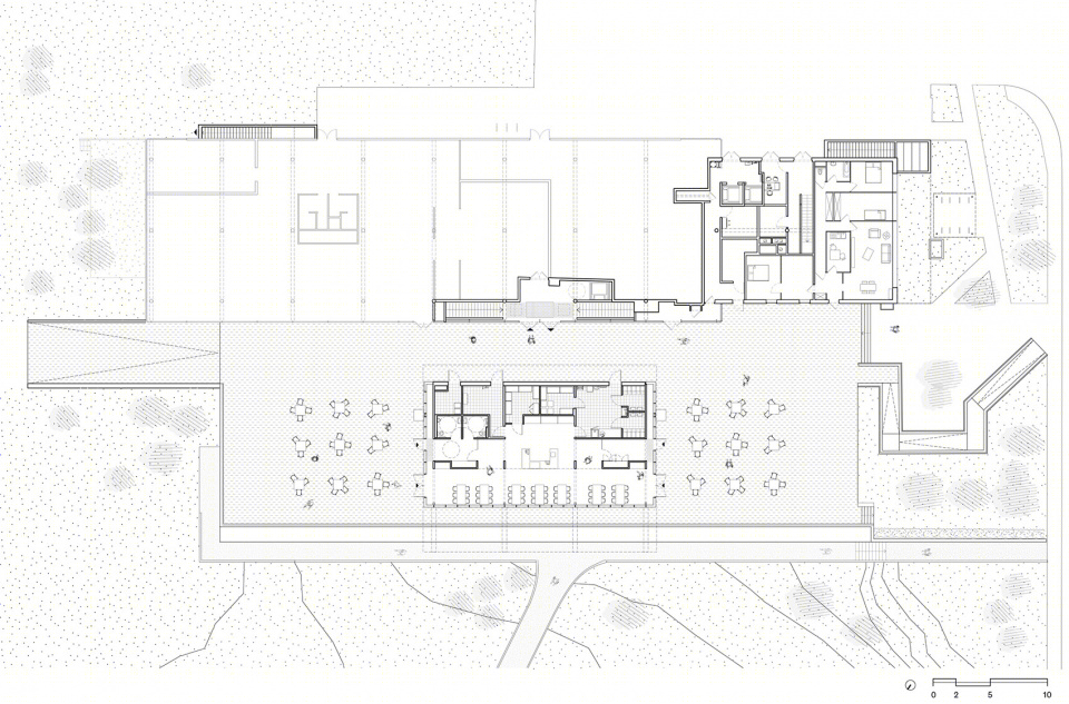 法国塞尔吉大学食堂改建丨I+A Laboratoire des structures-66
