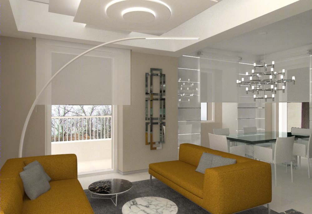 罗马河畔公寓，简约与古典的完美融合-3