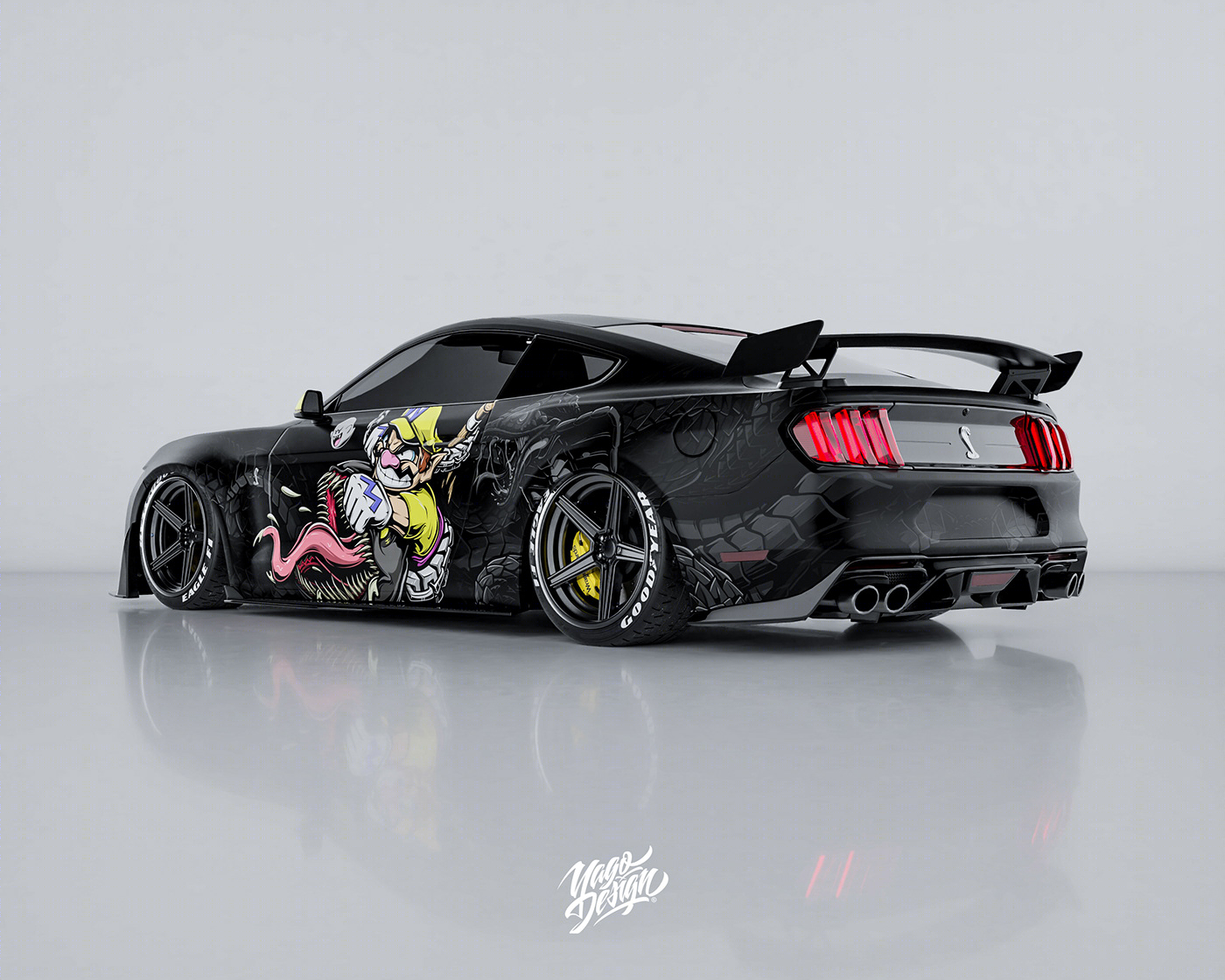 FORD MUSTANG GT Mad Wario-5