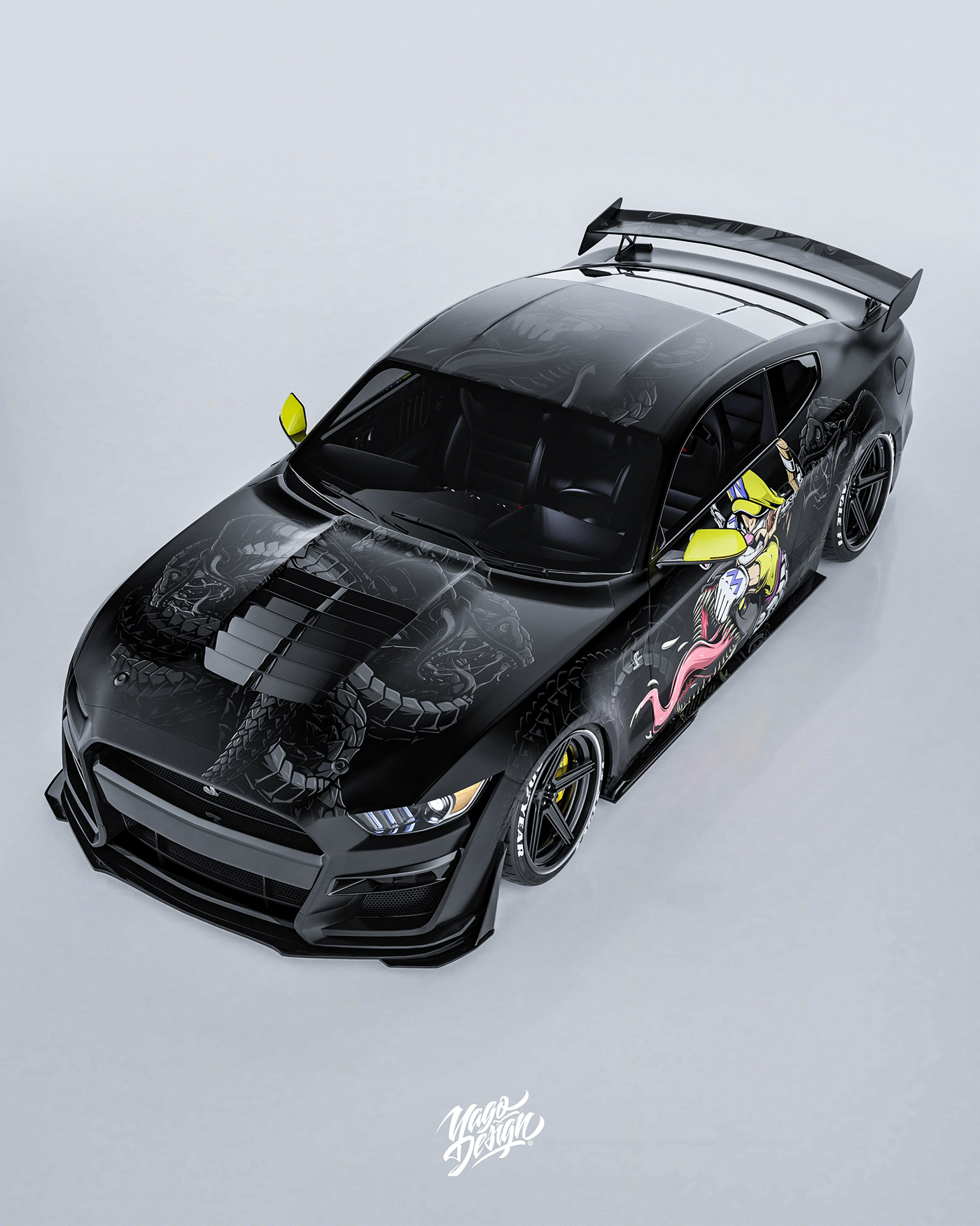 FORD MUSTANG GT Mad Wario-6