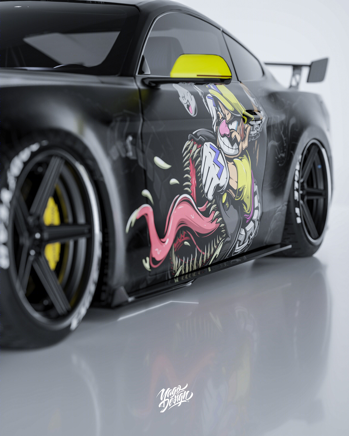 FORD MUSTANG GT Mad Wario-4