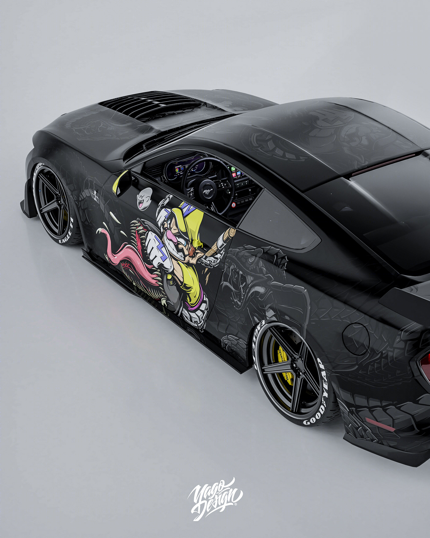 FORD MUSTANG GT Mad Wario-7