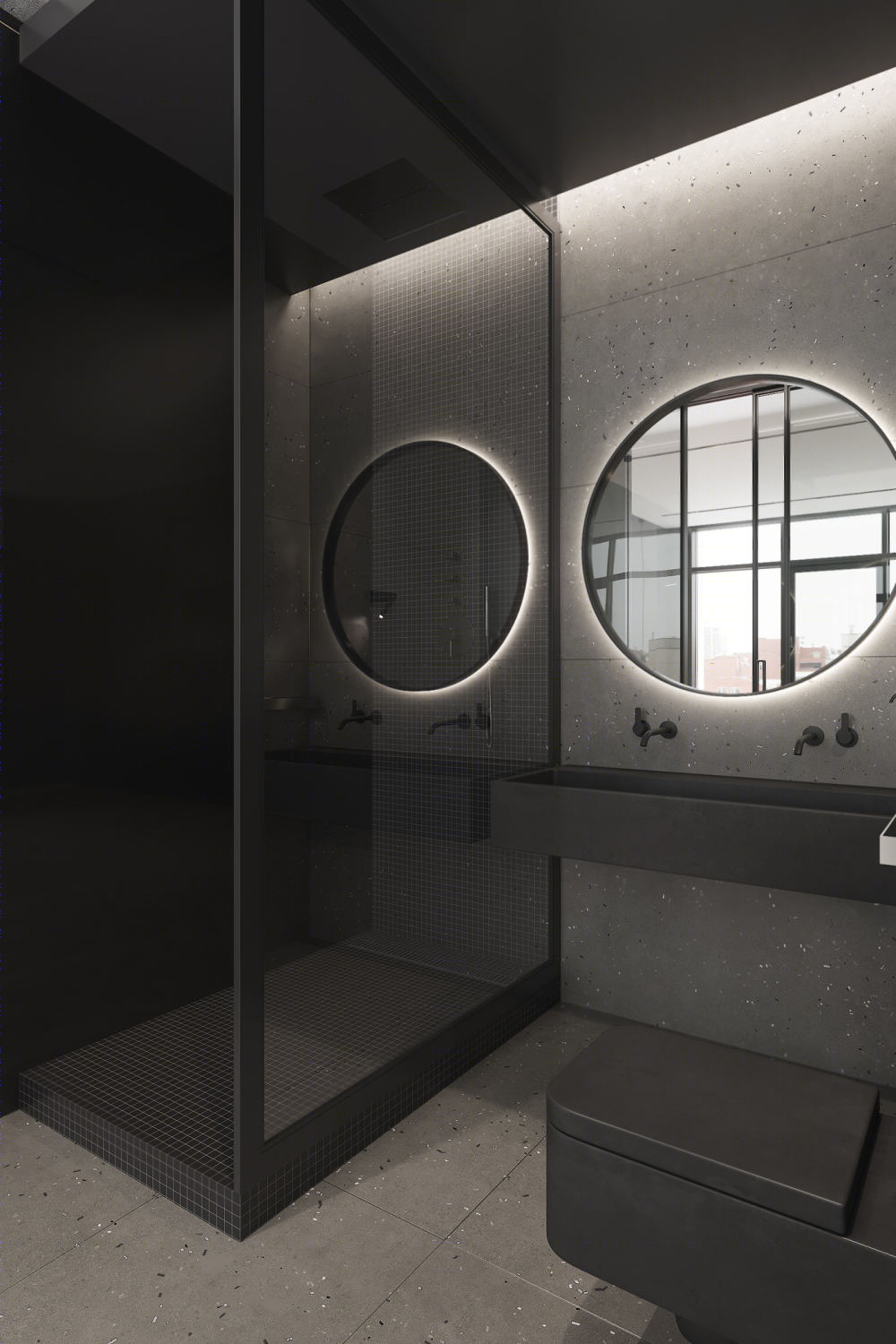 简约黑白公寓设计-11