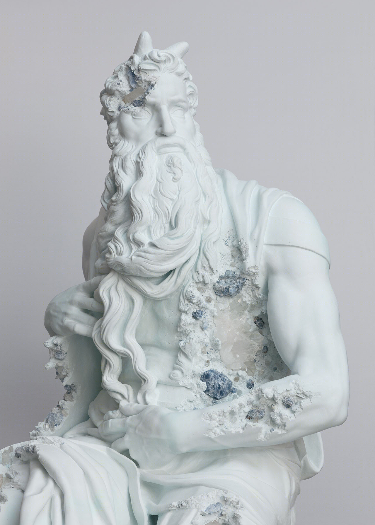 巴黎,3020 | Daniel Arsham 解构雕塑名作,呈现未来遗物-27