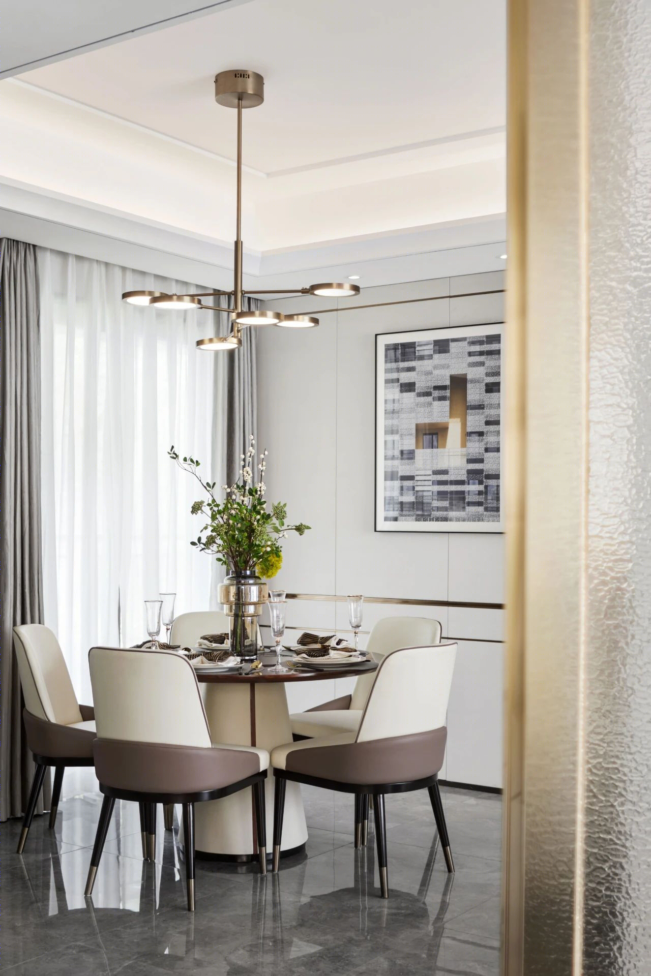 玉林·中交雅郡轻奢样板间 | 低调奢华，优雅舒适-5