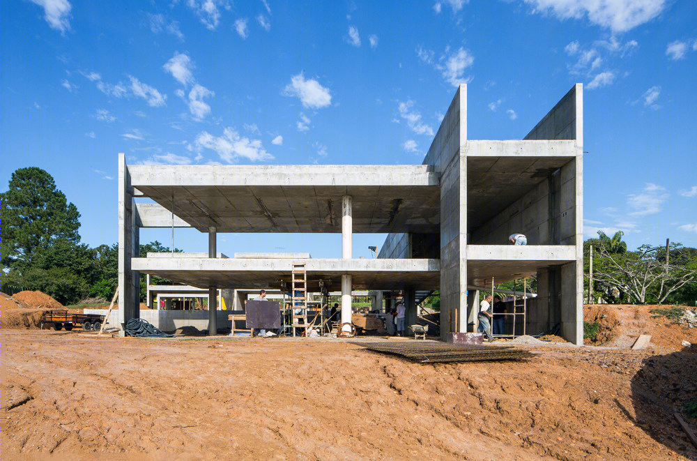 巴西 Itu 之家 | 混凝土与景观的完美融合-53