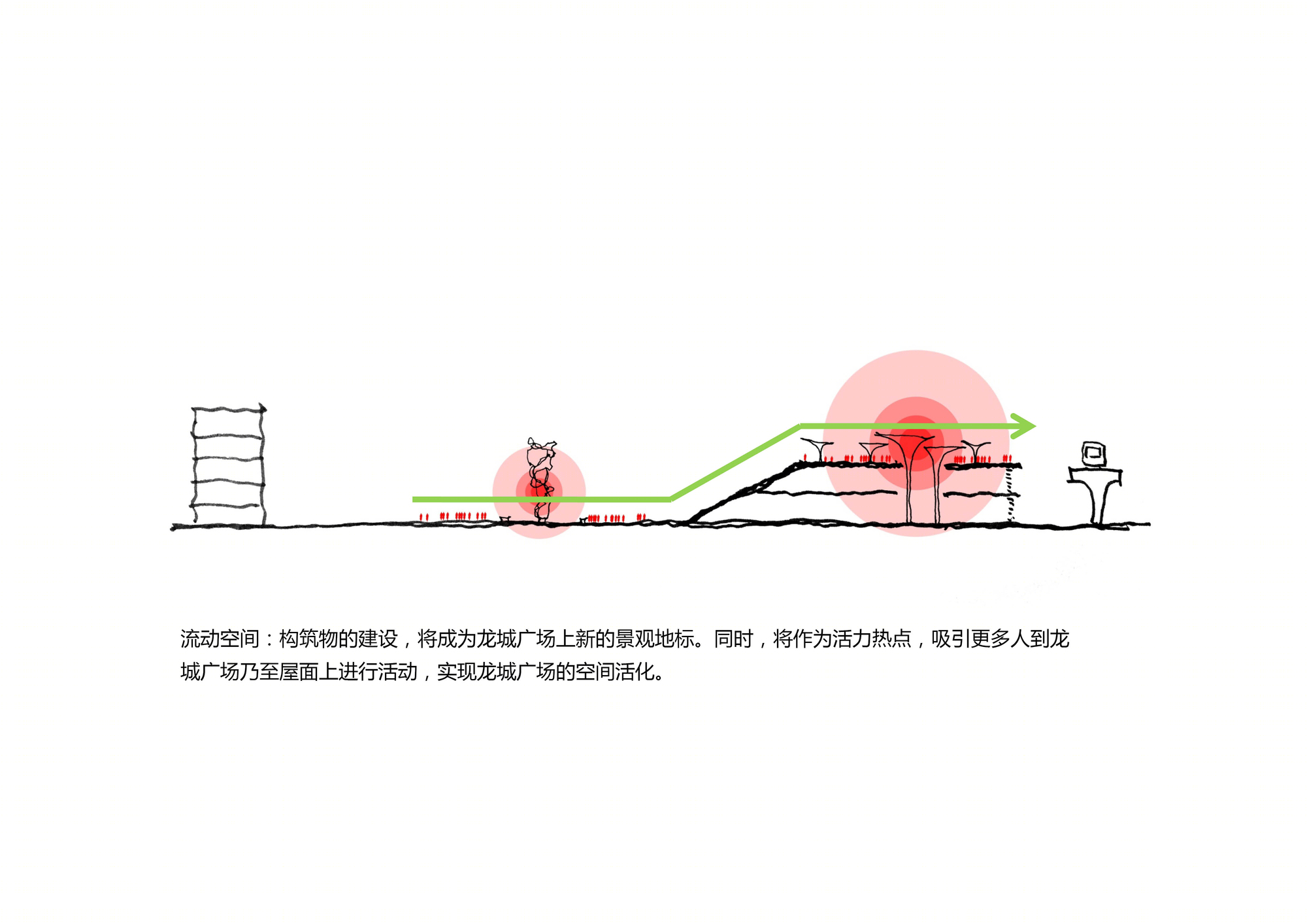 龙城广场万客里屋顶遮阳篷设计-21