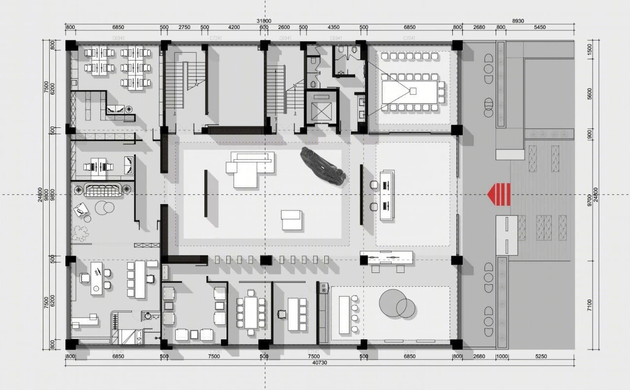 广州市汇创装饰工程有限公司丨科技公司丨广州3T办公室设计  汇创装饰丨中国广州-54