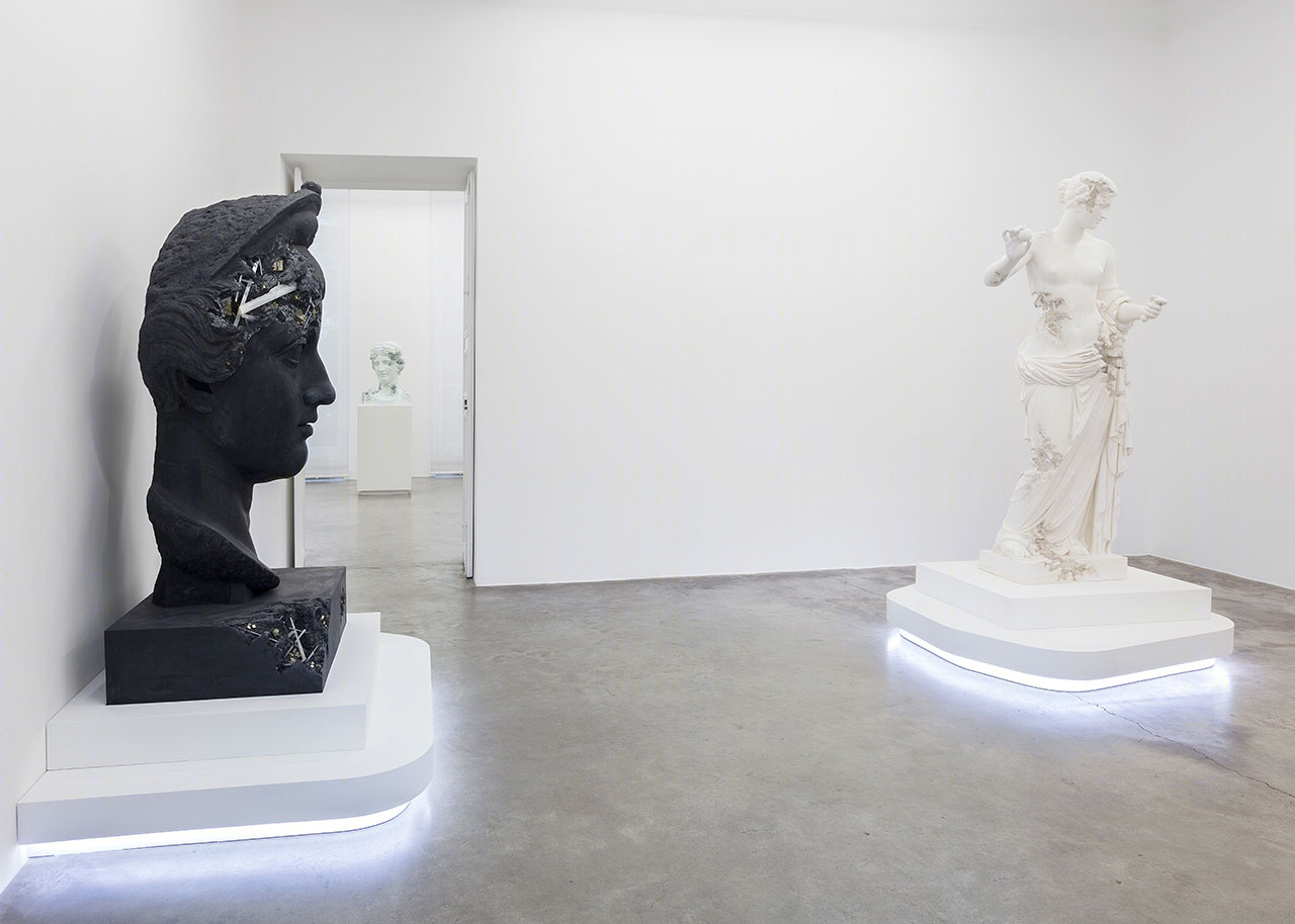 巴黎,3020 | Daniel Arsham 解构雕塑名作,呈现未来遗物-29