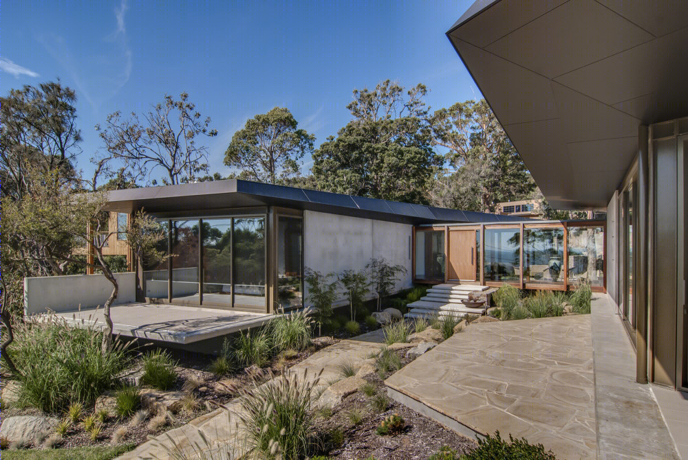 墨尔本森林里的观景胜地——Turco and Associates 设计的 Mornington 半岛住宅-11