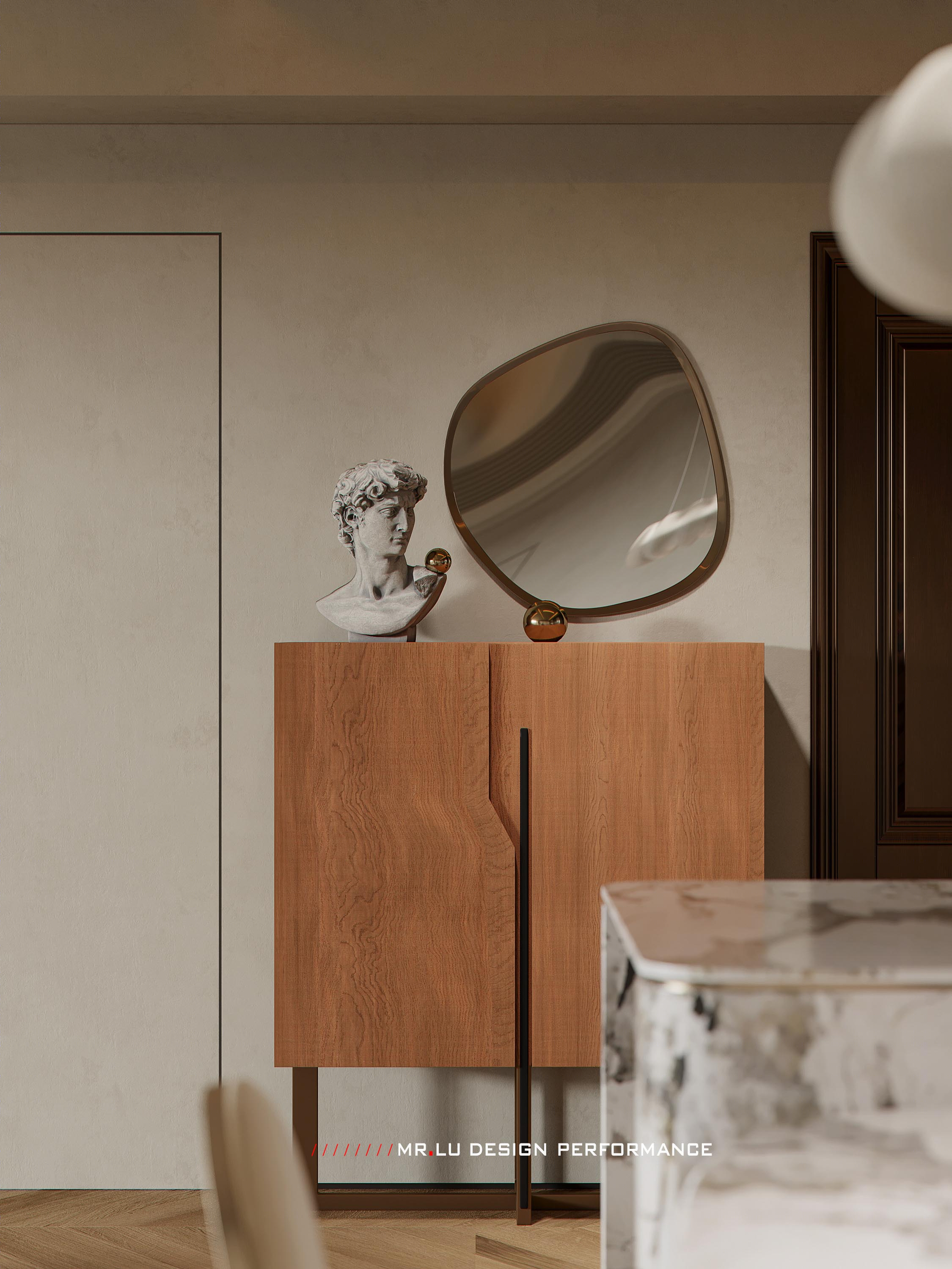 现代复古混搭风格效果图之 Corona 餐厅设计-10