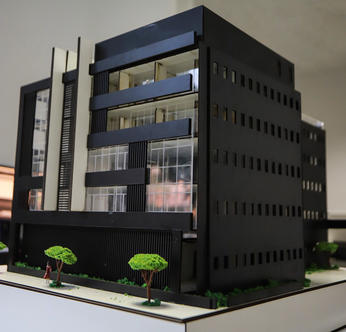 Anastasiya Gushchina丨办公建筑丨Physical Model (Office Building)-6