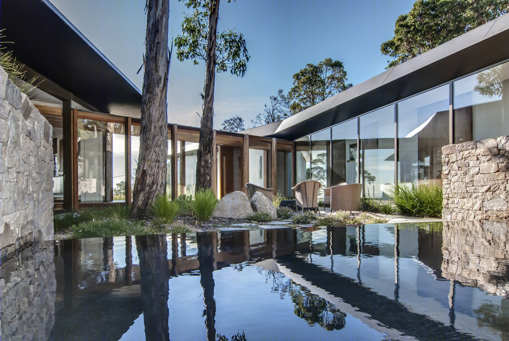 墨尔本森林里的观景胜地——Turco and Associates 设计的 Mornington 半岛住宅-13