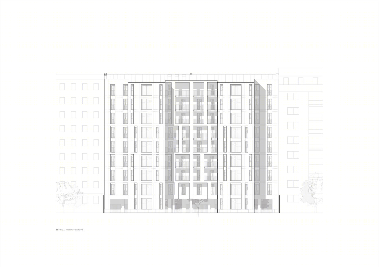 米兰北部 Ghisolfa 区绿色公寓建筑-11