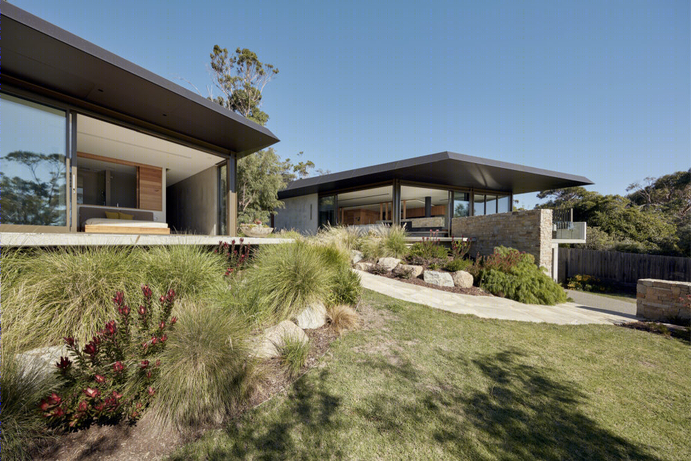 墨尔本森林里的观景胜地——Turco and Associates 设计的 Mornington 半岛住宅-14