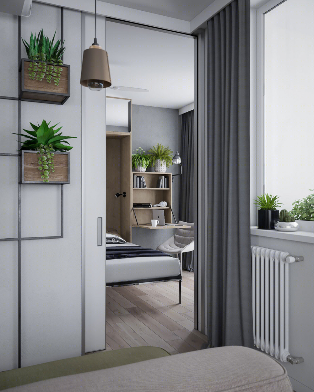 原始北欧风住宅设计-8