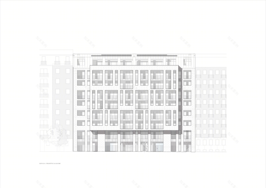 米兰北部 Ghisolfa 区绿色公寓建筑-9