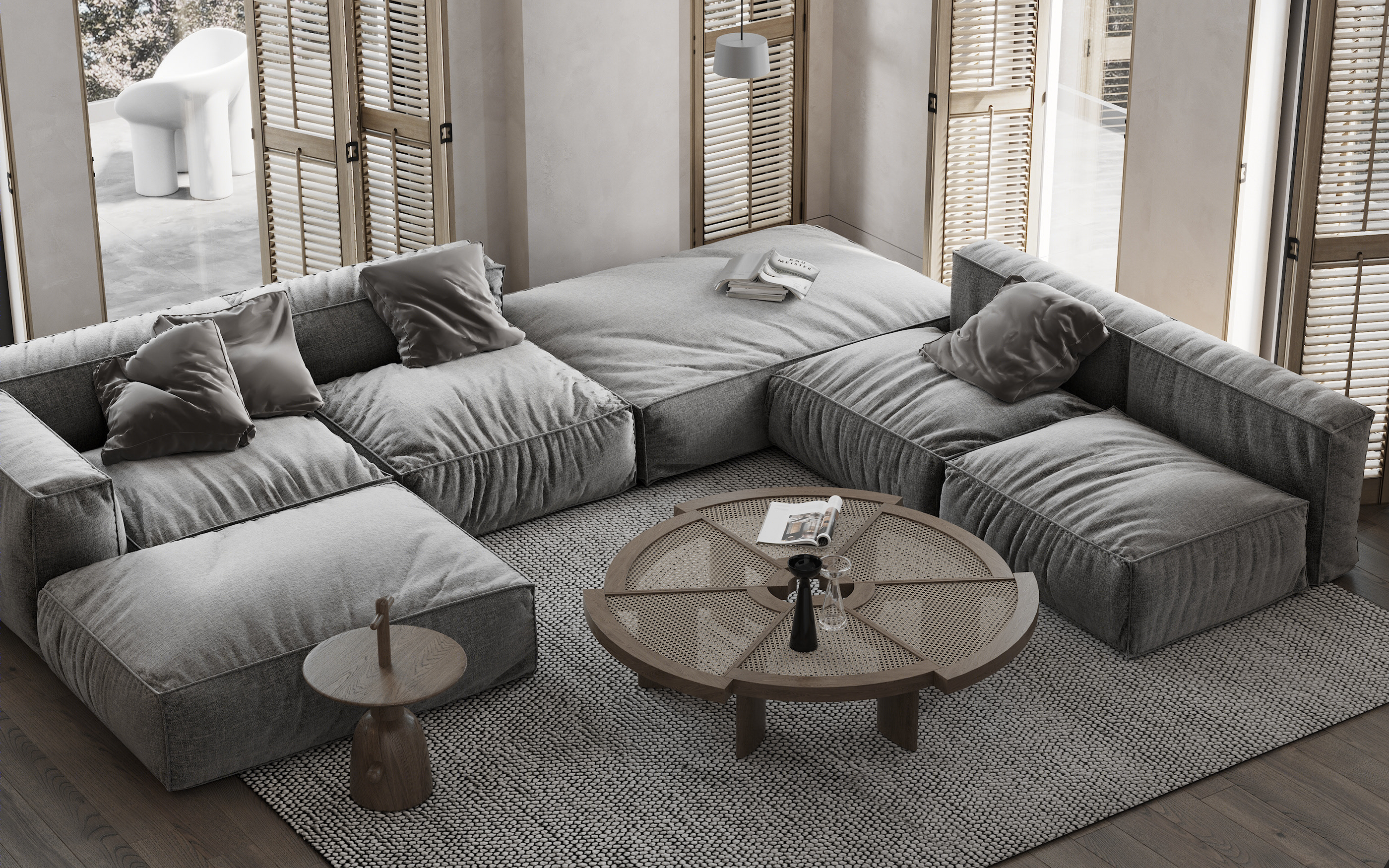 现代的大气美，超真实的效果展示                     -0