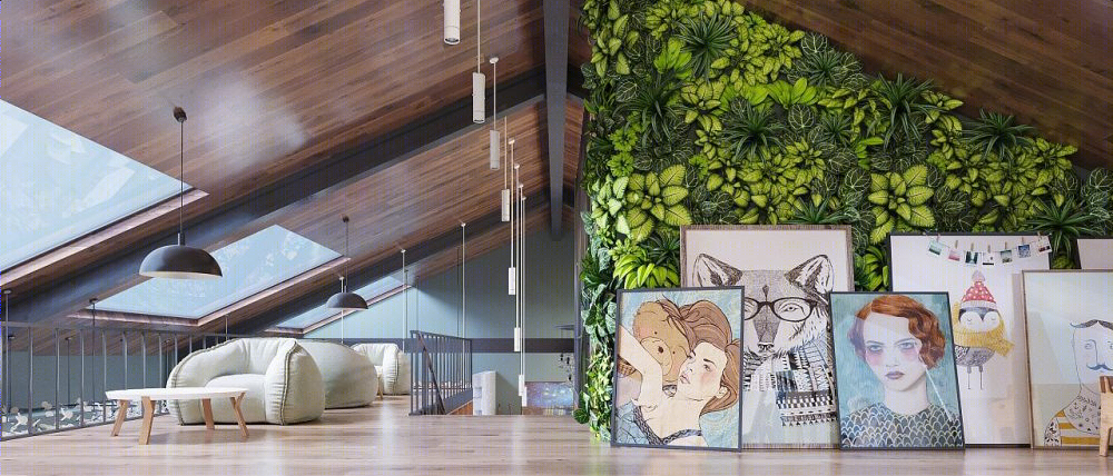 创意油画馆设计 | 突显艺术氛围-12