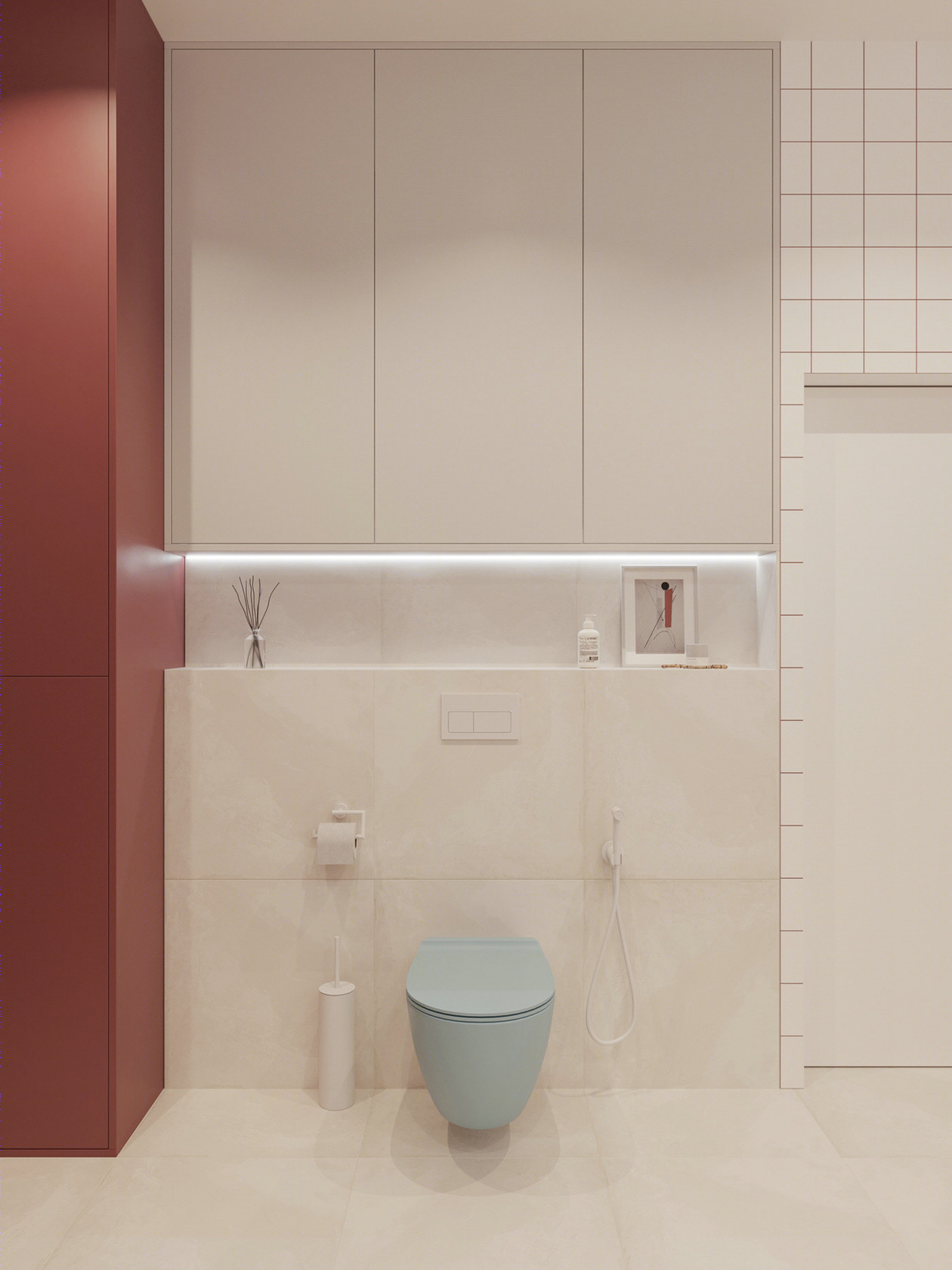 62㎡清新浅色系小公寓设计-18