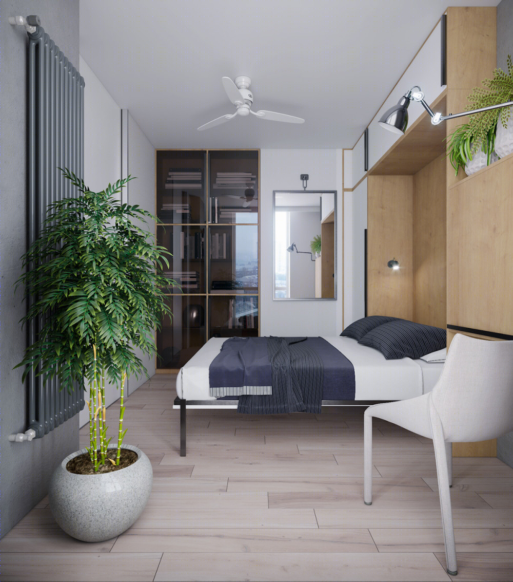 原始北欧风住宅设计-12