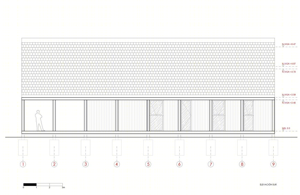 智利原生森林中的简约木质家园-26