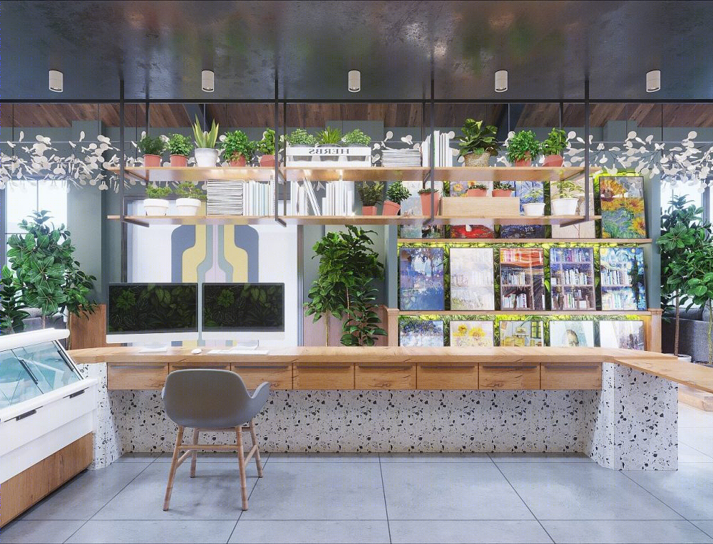 创意油画馆设计 | 突显艺术氛围-14