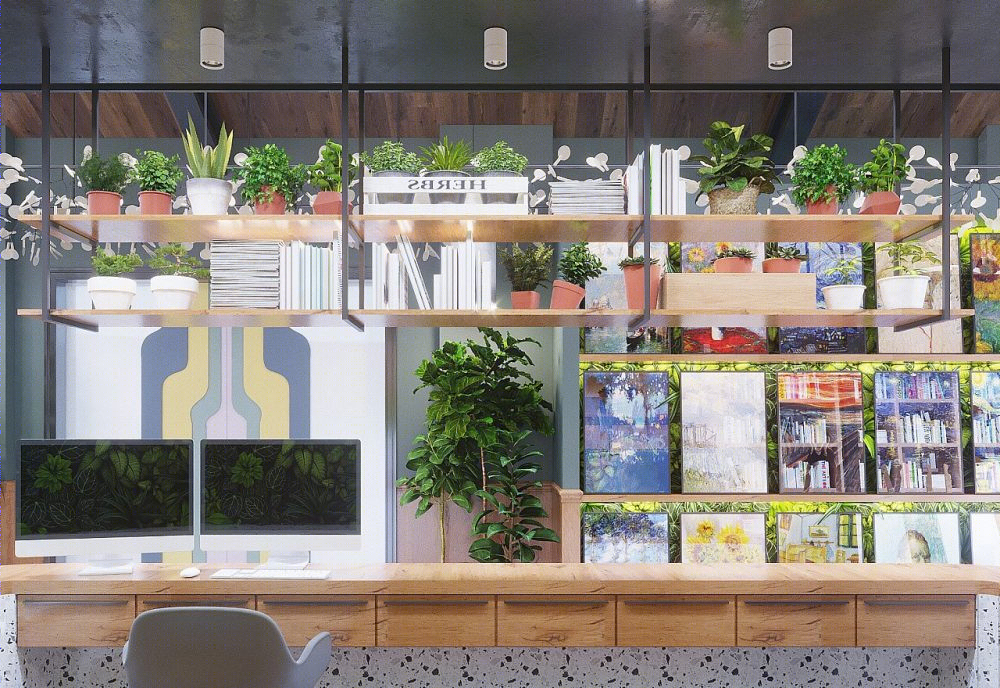 创意油画馆设计 | 突显艺术氛围-15