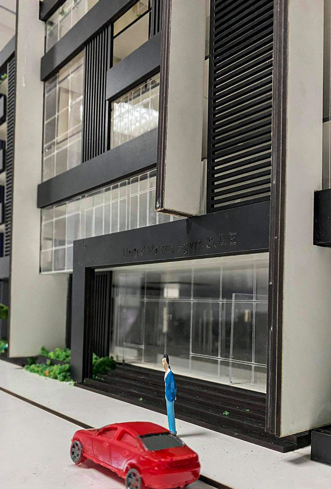 Anastasiya Gushchina丨办公建筑丨Physical Model (Office Building)-7