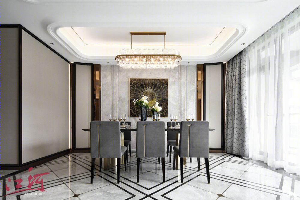 现代简约别墅样板间拍摄-5