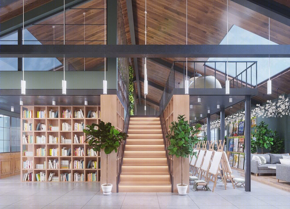 创意油画馆设计 | 突显艺术氛围-19