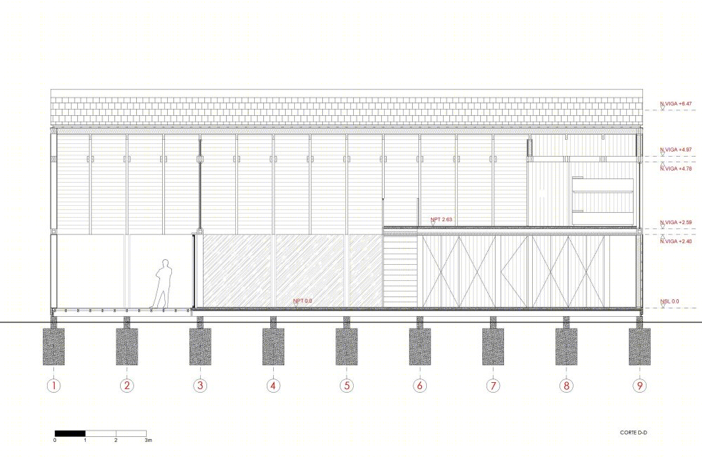 智利原生森林中的简约木质家园-29