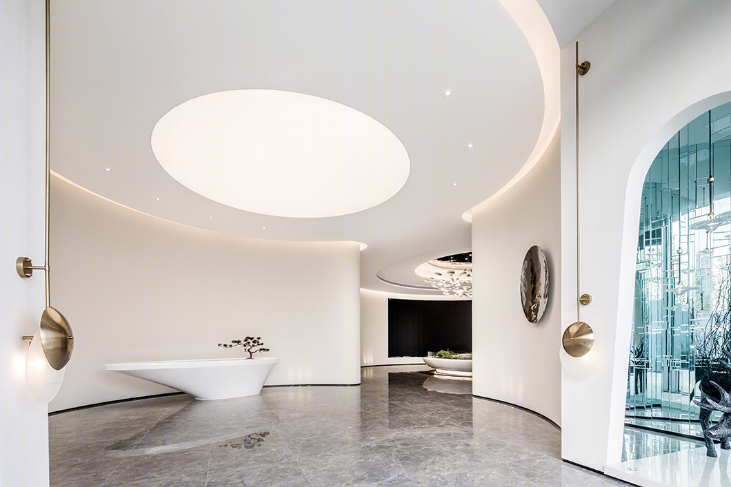 合肥万兴·湖山间售楼处 | 自然美学的人居空间-12