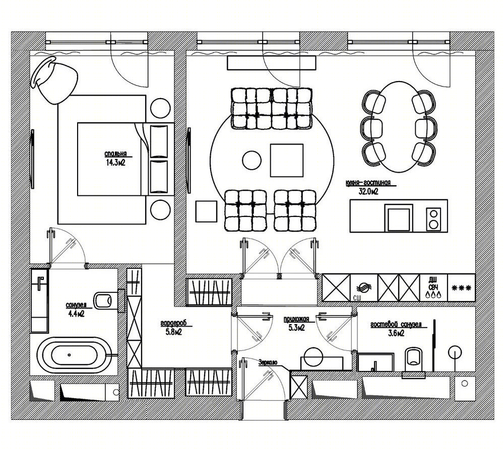Quadro Room 打造精致优雅别墅设计-2
