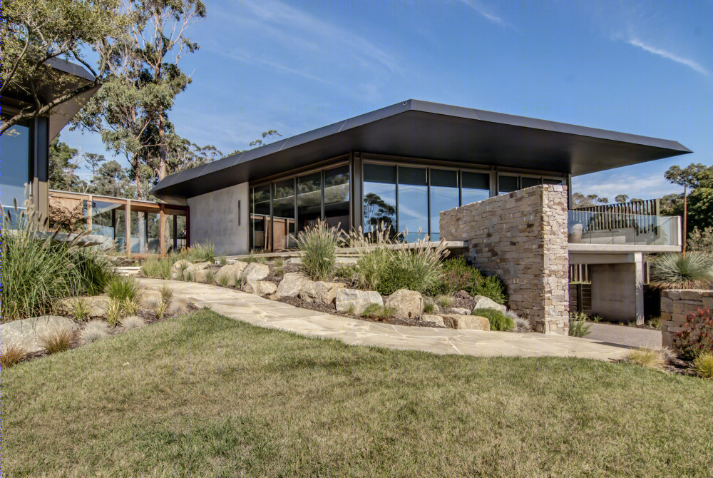 墨尔本森林里的观景胜地——Turco and Associates 设计的 Mornington 半岛住宅-16