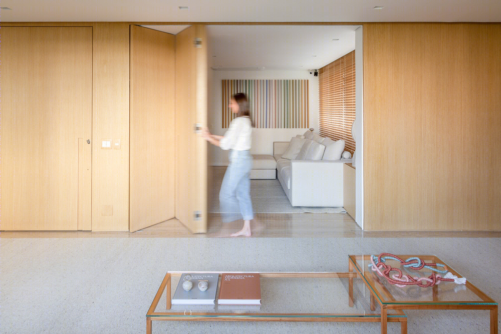 巴西现代简约石灰华公寓丨MAB3 Arquitetura-0