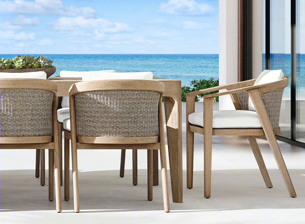 Malta Teak Collection | 50 年代设计灵感的现代户外空间-2