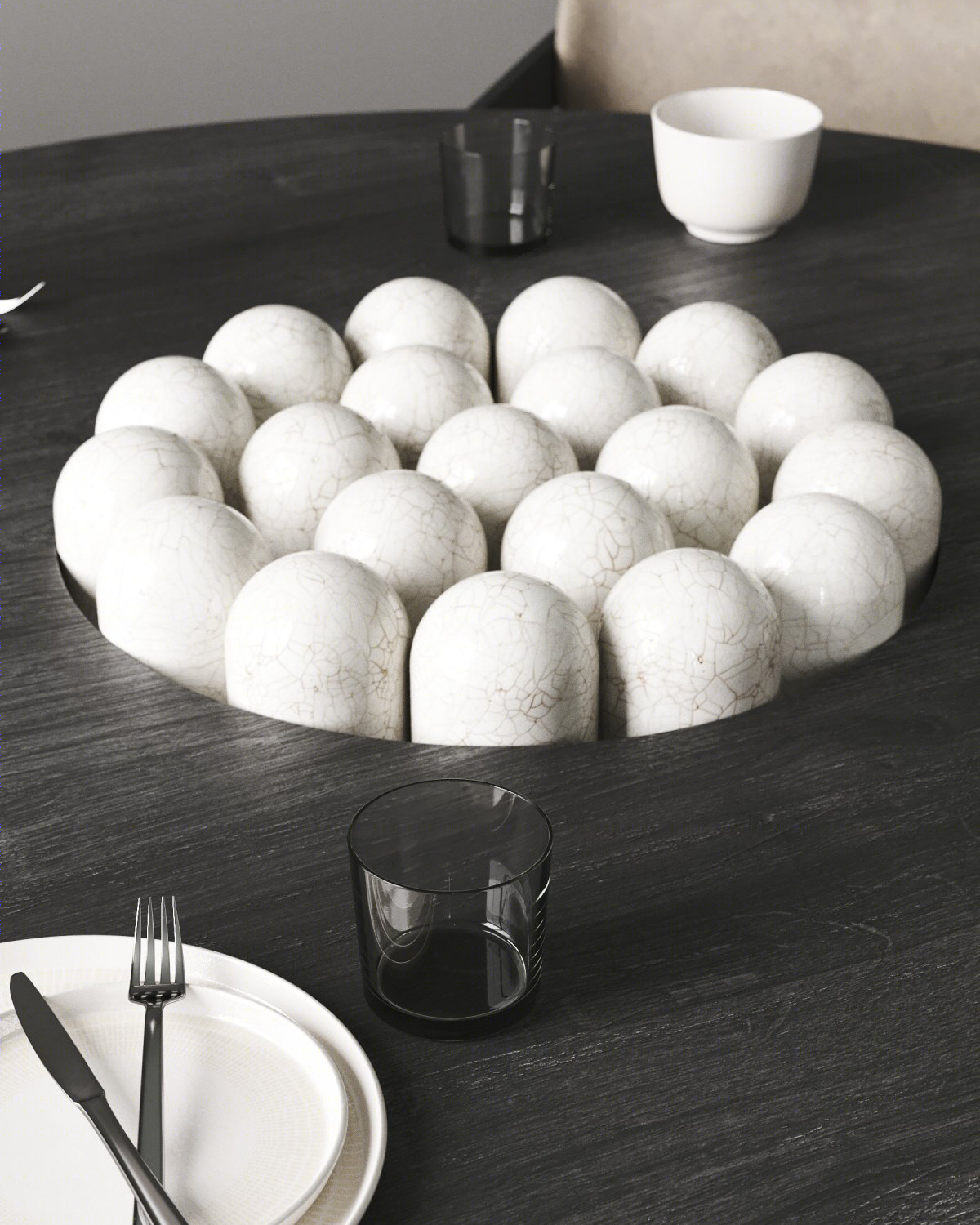 捷克极简餐厅"Seal Grey Tones"-7